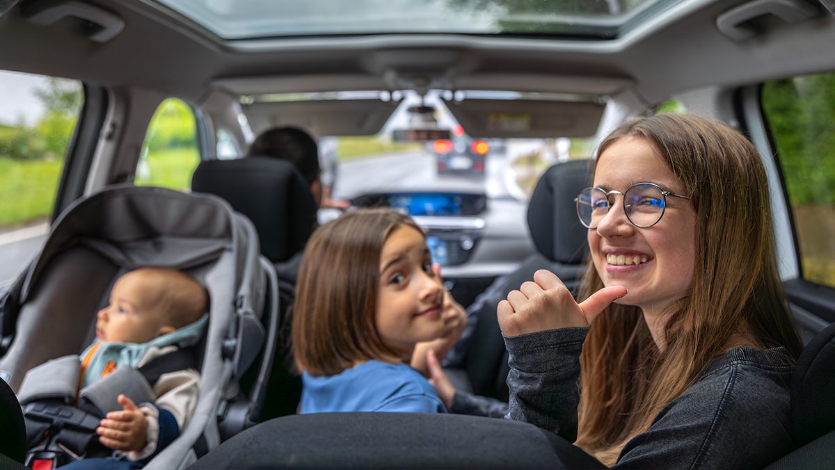 صندلی کودک در خودرو